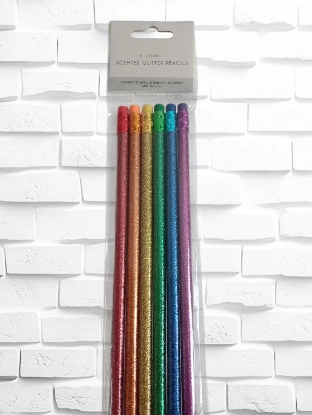 Scented Glitter Pencils